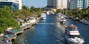 Canales y yates en Fort Lauderdale