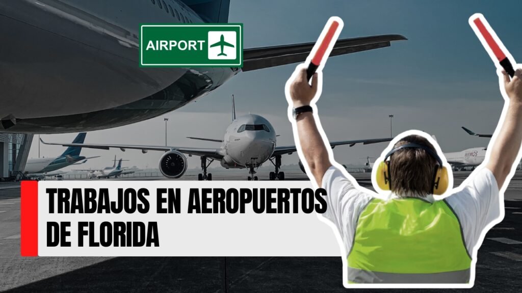 trabajos en aeropuertos