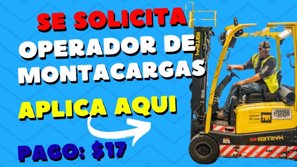 OPERADOR DE MONTACARGAS