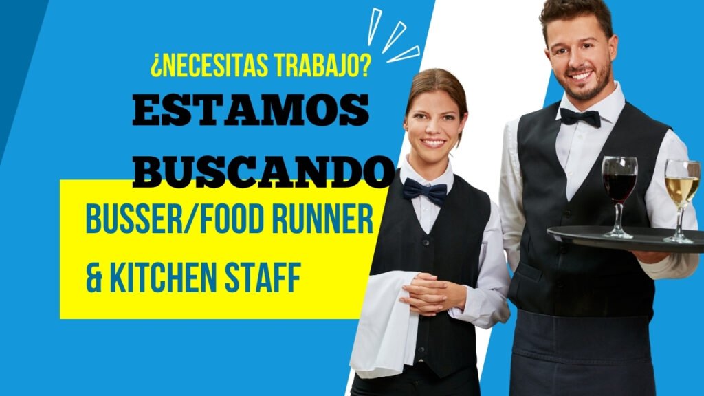 BUSSER Y FOOD RUNNER