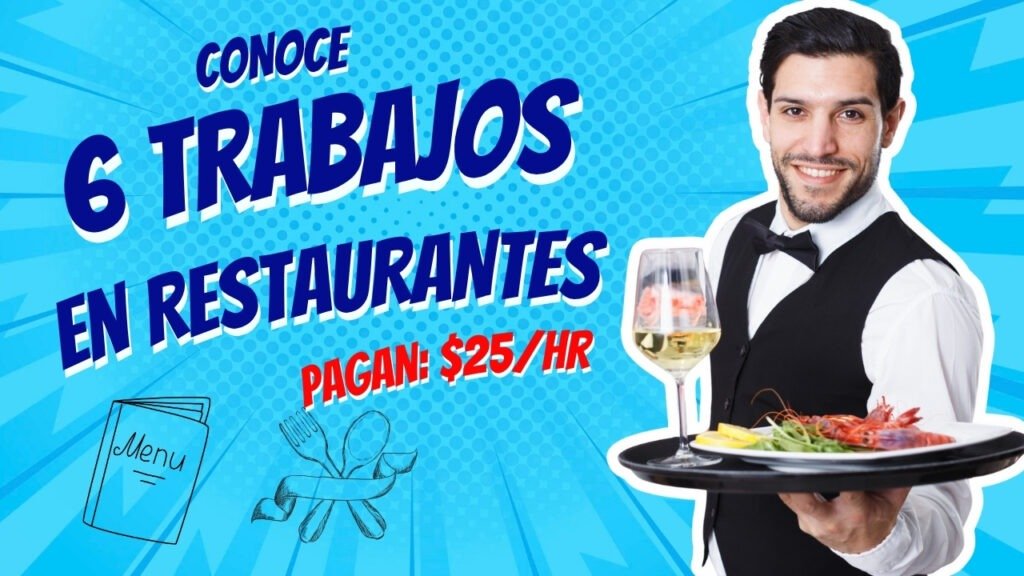 trabajos en restaurantes