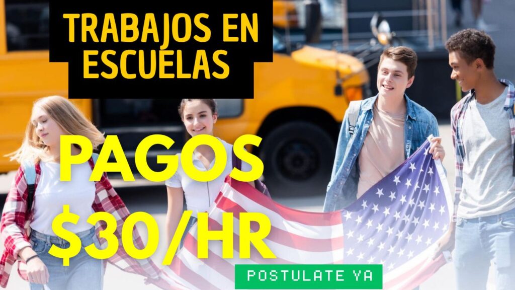 trabajos en escuelas